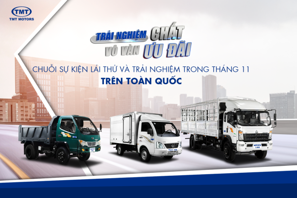 Chuỗi sự kiện lái thử và trải nghiệm trong tháng 11 trên toàn quốc